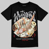 Jordan 4 OG “White Cement” DopeSkill T-Shirt Whippin Graphic Streetwear - Black