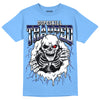 Jordan 9 Powder Blue DopeSkill Tropical Blue T-shirt Trapped Halloween Graphic Streetwear