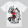 Jordan 11 “Bred Velvet” DopeSkill T-Shirt Smile Through The Pain Graphic Streetwear - WHite