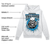 Military Blue 4s DopeSkill Hoodie Sweatshirt Trapped Halloween Graphic