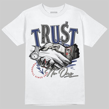 Jordan 11 “Rare Air” DopeSkill T-Shirt Trust No One Graphic Streetwear - White 