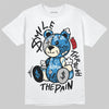 Jordan 3 Retro OG Rare Air DopeSkill T-Shirt Smile Through The Pain Graphic Streetwear - White 