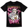 Dunk Low Just Do It “Bronzine/Playful Pink” DopeSkill T-Shirt Stay It Busy Graphic Streetwear - Black 