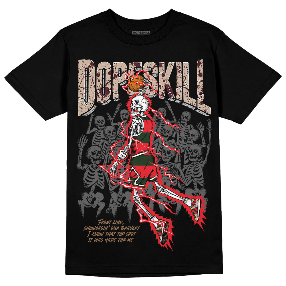 Dunk Low Freddy Krueger DopeSkill T-Shirt Thunder Dunk  Graphic Streetwear - Black 