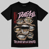 Awake NY x Air Jordan 5 Arctic Pink DopeSkill T-ShirtThe Mouth With No Droughts Graphic Streetwear - black
