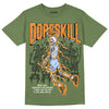 Jordan 5 "Olive" DopeSkill Olive T-shirt Thunder Dunk Graphic Streetwear