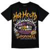 Jordan 1 Retro High OG Brotherhood DopeSkill T-Shirt Hot Mouth Graphic Streetwear - Black