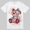 Jordan 3 Retro Valentine's Day Treat Yourself (2025) DopeSkill T-Shirt Smile Through The Pain Graphic Streetwear - White