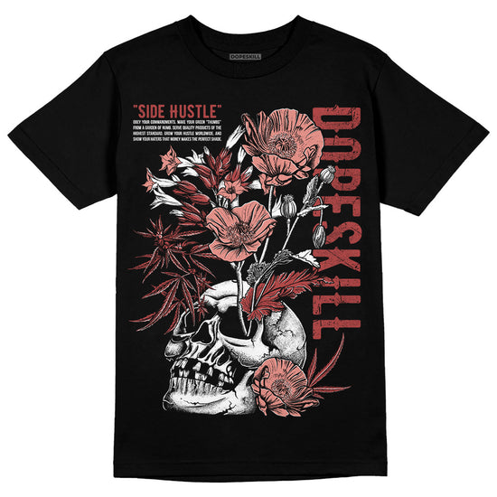 Jordan 13 “Dune Red” DopeSkill T-Shirt Side Hustle Graphic Streetwear - Black