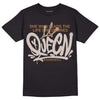 Jordan 3 Retro Palomino DopeSkill T-Shirt Queen Graphic Streetwear - Black