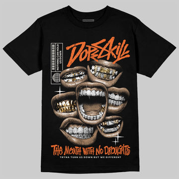 Jordan 1 Retro High OG Shattered Backboard (2025) DopeSkill T-Shirt The Mouth With No Droughts Graphic Streetwear - black
