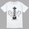 Jordan 3 “Off Noir” DopeSkill T-Shirt Queen Chess Graphic Streetwear - White