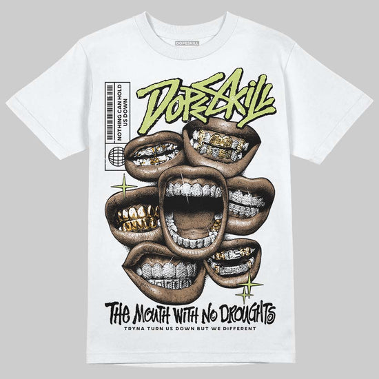 Jordan 11 “Inner Beast” DopeSkill T-Shirt The Mouth With No Droughts Graphic Streetwear - White