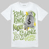 Dunk Low Pro SB 'Fruity Pack - Green Apple' DopeSkill T-Shirt Real Ones Move In Silence Graphic Streetwear - White