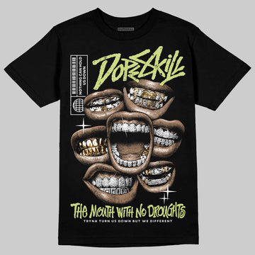 Jordan 11 “Inner Beast” DopeSkill T-Shirt The Mouth With No Droughts Graphic Streetwear - Black