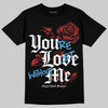 Jordan 6 “Reverse Infrared” DopeSkill T-Shirt You’re Lost Without Me Graphic Streetwear - black