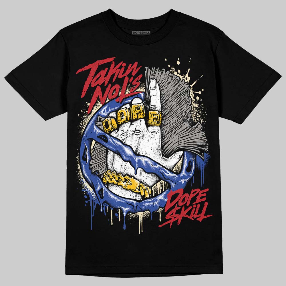 Jordan 4 “Rare Air” DopeSkill T-Shirt Takin No L's Graphic Streetwear - Black