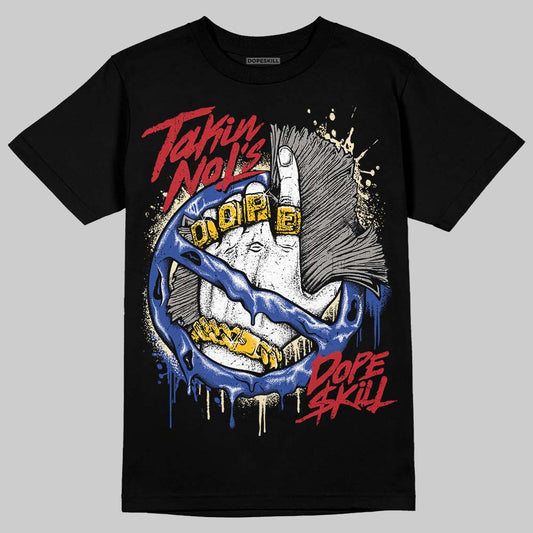 Jordan 4 “Rare Air” DopeSkill T-Shirt Takin No L's Graphic Streetwear - Black