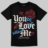 Jordan 4 “Flight Club” DopeSkill T-Shirt You’re Lost Without Me Graphic Streetwear - Black