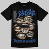 Awake NY x Jordan 5 Retro 'Black Racer Blue' DopeSkill T-Shirt The Mouth With No Droughts Graphic Streetwear - Black