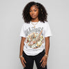 Wolf Grey 5s DopeSkill T-Shirt Whippin Graphic
