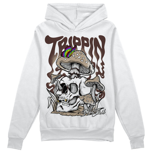Jordan 1 High OG “Latte” DopeSkill Hoodie Sweatshirt Trippin Graphic Streetwear - White 