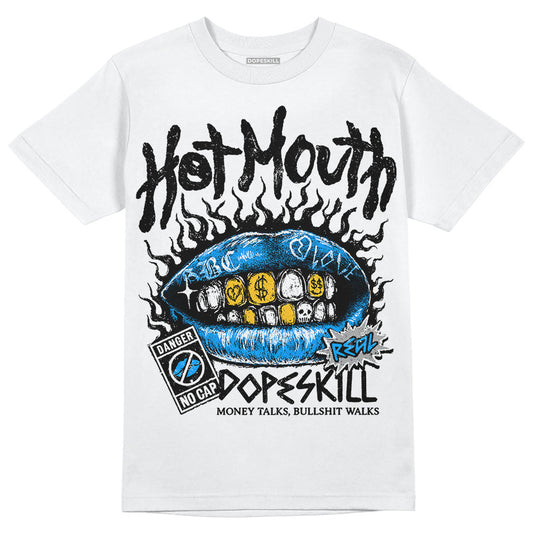 Jordan 6 “Reverse Oreo” DopeSkill T-Shirt Hot Mouth Graphic Streetwear - White