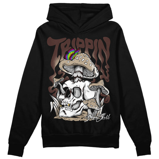Jordan 1 High OG “Latte” DopeSkill Hoodie Sweatshirt Trippin Graphic Streetwear - Black
