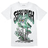 Jordan 1 High OG Green Glow DopeSkill T-Shirt Stay High Graphic Streetwear - White