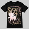 Nike Air Force 1 Low Canvas “Linen” DopeSkill T-Shirt Speak It Graphic Streetwear - Black