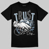 Jordan 40 “Blue Suede” DopeSkill T-Shirt Trust No One Graphic Streetwear - Black