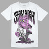 Jordan 2 “Mauve/Off-Noir” DopeSkill T-Shirt Stay High Graphic Streetwear - White