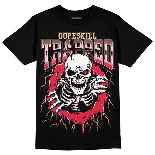 Dunk Low PRM Bacon DopeSkill T-Shirt Trapped Halloween Graphic Streetwear - Black