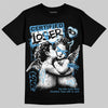 Jordan 11 Low University Blue DopeSkill T-Shirt Certified Lover Graphic Streetwear - Black