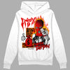 Jordan 1 Retro High OG "Satin Bred" DopeSkill Hoodie Sweatshirt Drip'n Never Tripp'n Graphic Streetwear - Whit