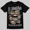Jordan 10 OG “Steel” DopeSkill T-Shirt The Mouth With No Droughts Graphic Streetwear - Black