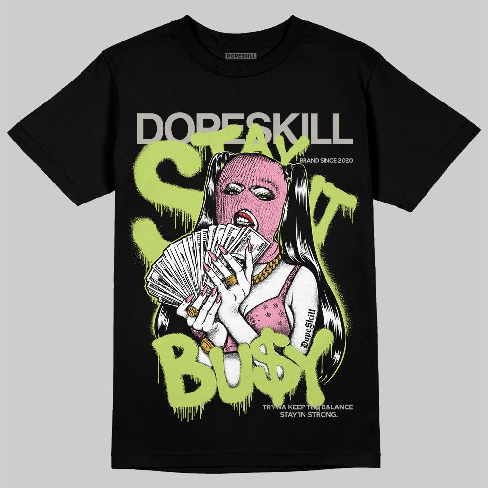 Chase B x Travis Scott x Jordan Jumpman Jack DopeSkill T-Shirt Stay It Busy Graphic Streetwear - Black