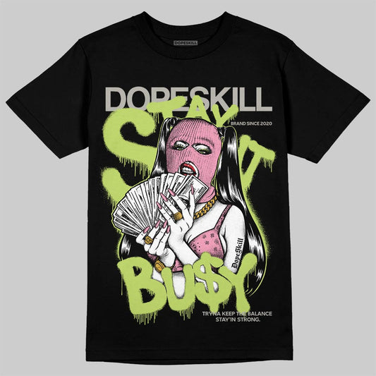 Chase B x Travis Scott x Jordan Jumpman Jack DopeSkill T-Shirt Stay It Busy Graphic Streetwear - Black