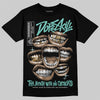 Jordan 11 Low "Igloo" DopeSkill T-Shirt The Mouth With No Droughts Graphic Streetwear - Black