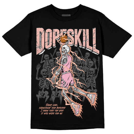 Jordan 11 Low “Legend Pink” DopeSkill T-Shirt Thunder Dunk Graphic Streetwear - Black