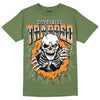 Jordan 5 "Olive" DopeSkill Olive T-shirt Trapped Halloween Graphic Streetwear