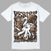 Jordan 1 Retro High OG Palomino DopeSkill T-Shirt Resist Graphic Streetwear - White