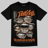 Jordan 3 “Starfish” DopeSkill T-Shirt The Mouth With No Droughts Graphic Streetwear - Black