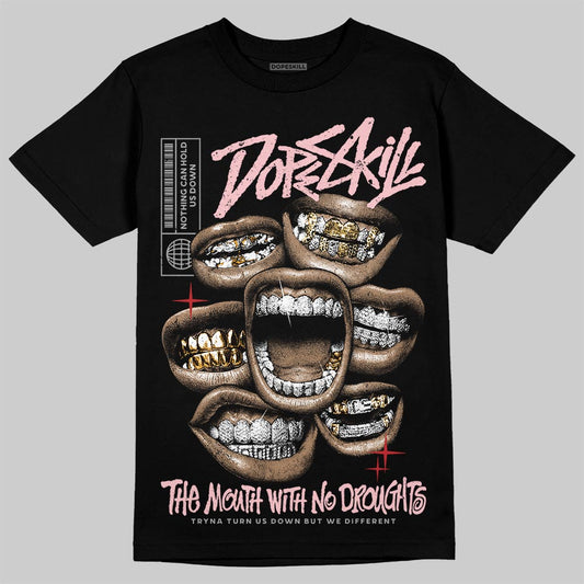 ASICS Gel-Nimbus 10.1 Strawberry DopeSkill T-Shirt The Mouth With No Droughts Graphic Streetwear - Black