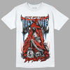 Jordan 6 Retro Toro Bravo DopeSkill T-Shirt Life or Die Graphic Streetwear - White