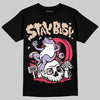 Jordan 5 Low “Peanut Butter Jelly” DopeSkill T-Shirt Stay Busy Graphic Streetwear - Black