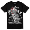 Jordan 1 High OG “Black/White” DopeSkill T-Shirt True Love Will Kill You Graphic Streetwear - Black 