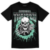 Jordan 3 "Green Glow" DopeSkill T-Shirt Trapped Halloween Graphic Streetwear - Black 