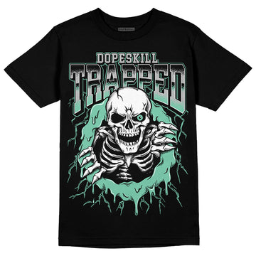 Jordan 3 "Green Glow" DopeSkill T-Shirt Trapped Halloween Graphic Streetwear - Black 