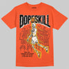 Jordan 1 Retro High OG Shattered Backboard (2025) DopeSkill T-Shirt Thunder Dunk Graphic Streetwear - orange